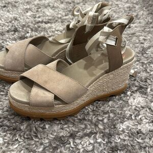 Sorel wedge sandals